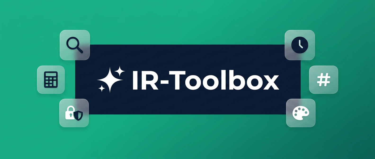 IR-Toolbox — جعبه ابزار آفلاین فارسی: ۵۲ ابزار رایگان وب در قالب یک PWA